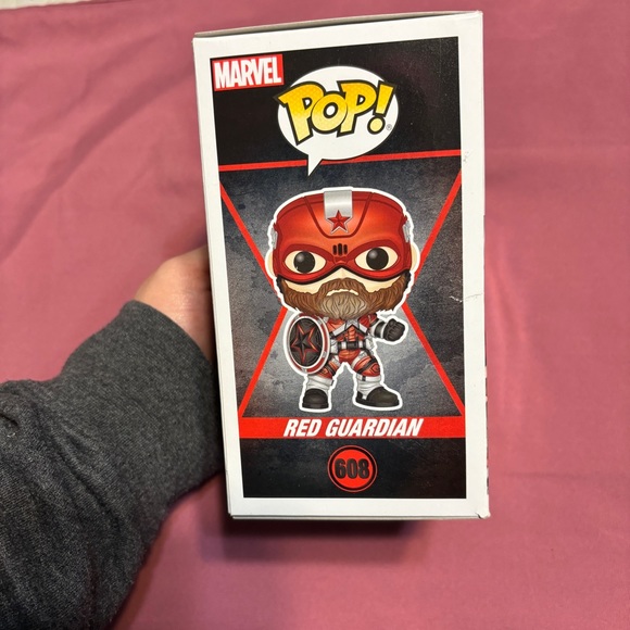 Funko Pop bobble head- Marvel- Red Guardian from Black widow 608 - Picture 2 of 6